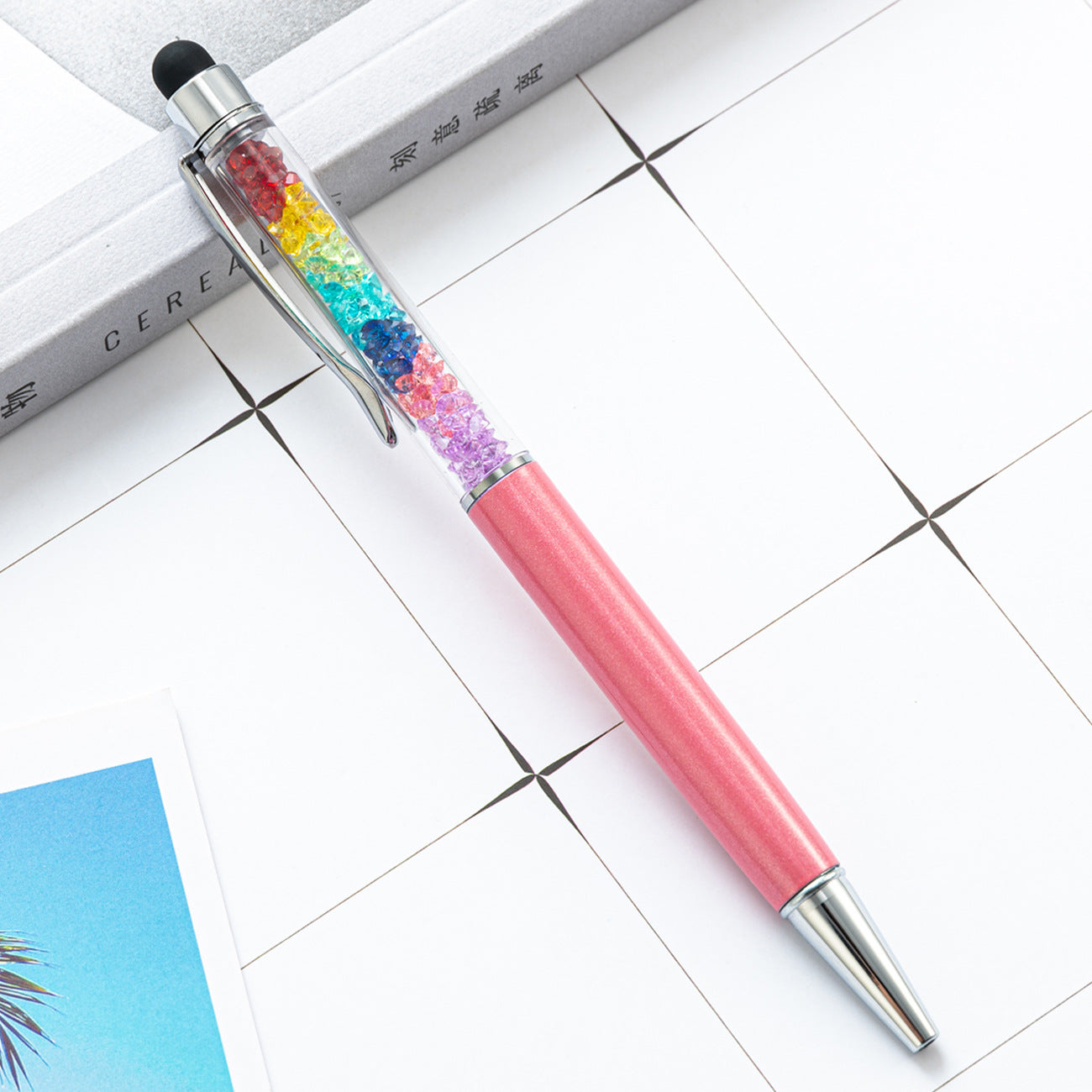 Wholesale Metal Diamond Touch Screen Capacitor Ballpoint Pen